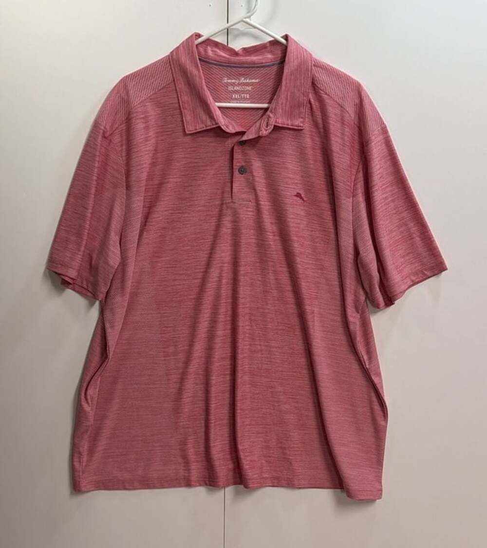 Tommy Bahama IslandZone Polo Shirt Red Men's XXL